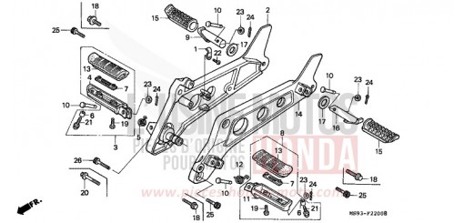 MARCHE NTV650P de 1993